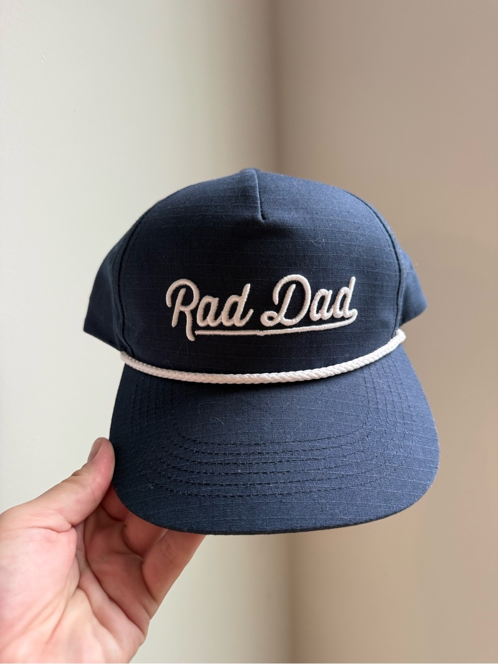 BRAND NEW Rad Dad Navy Burlebo hat